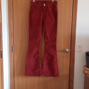 Rust corduroy Levi's